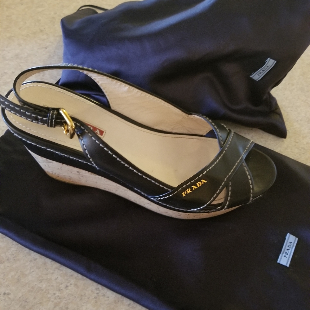 Authentic Prada shoes